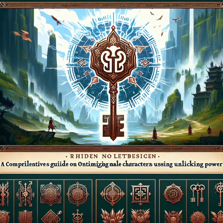 Unlock the Power of Genshin Impact: A Comprehensive Guide to the Best Male Characters